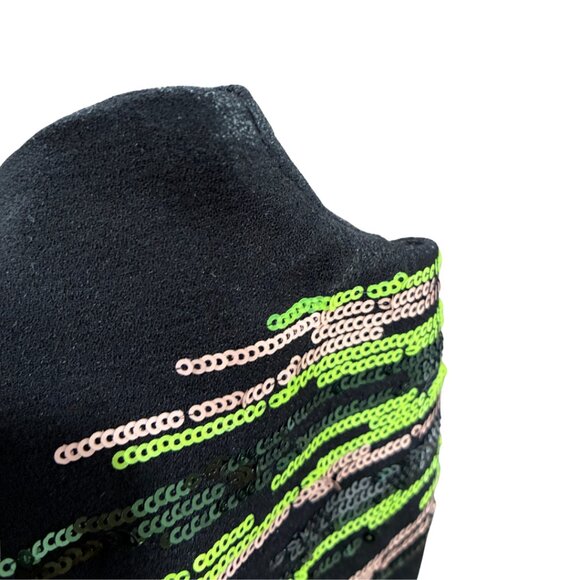 Dress the Population Alani Black Multi-Color Mini Dress – Strapless - Picture 6 of 9